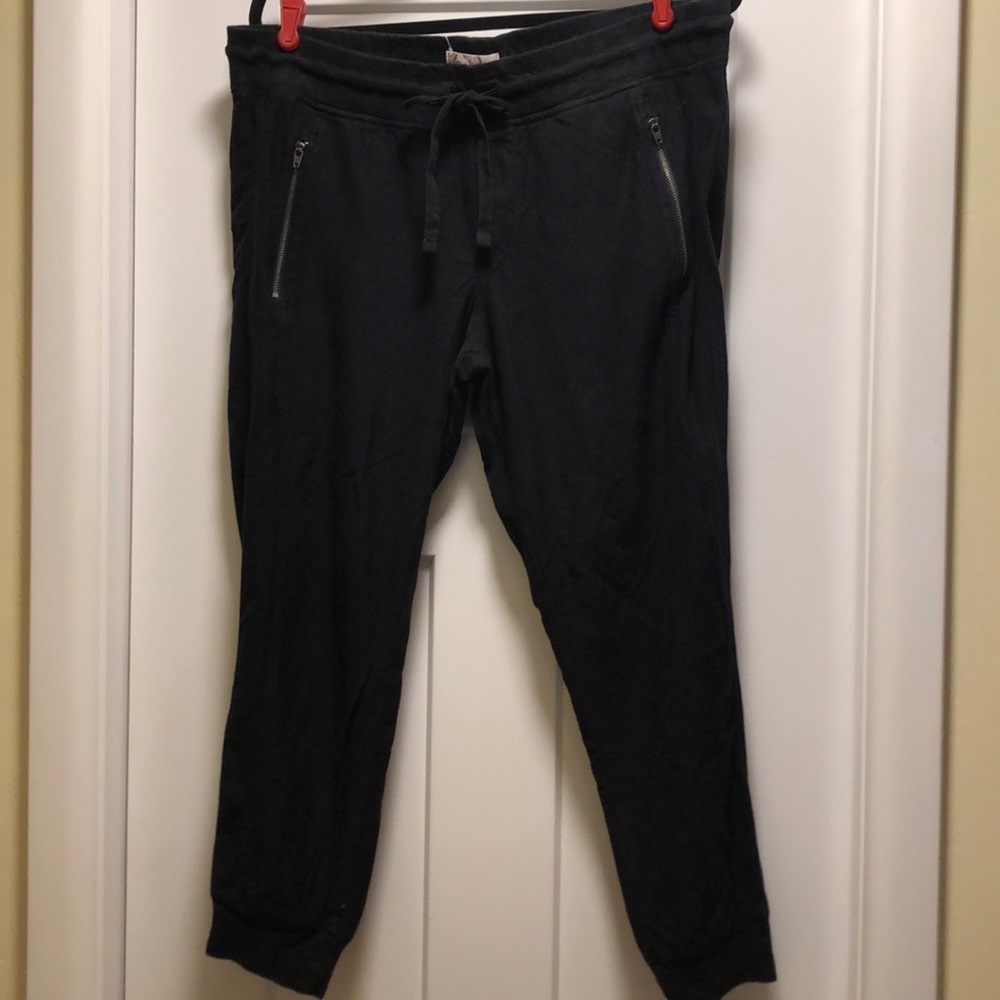 Black jogger pants